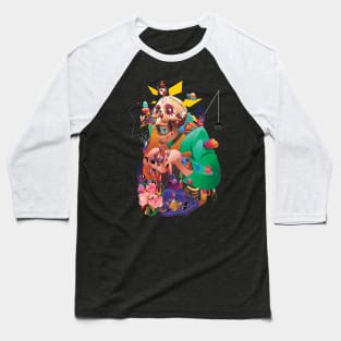 BEAUTIFUL DEATH Baseball T-Shirt